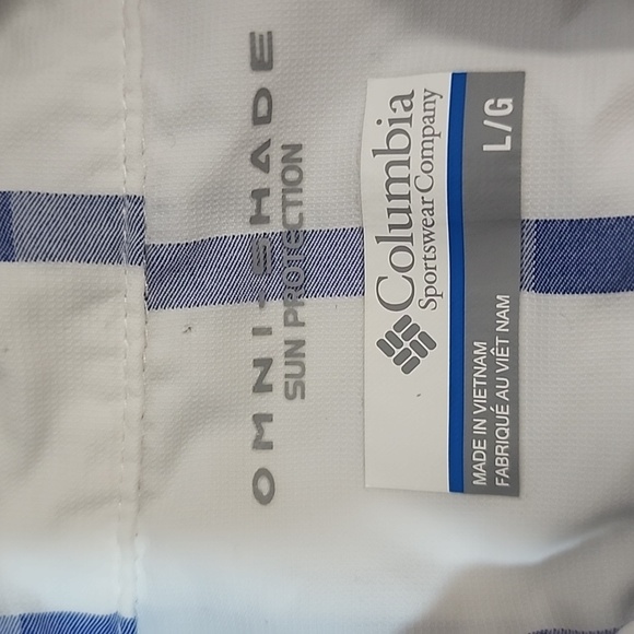 Men's Columbia omni-shade casual button down shirt - Picture 8 of 8